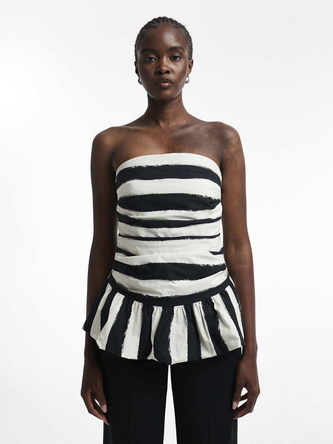 TSSOLDE STRAPLESS TOP